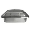 Creations Square Chafing Dish - L 17" W 15 1/2" H 7 1/4" - 6 qt