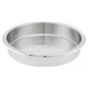 Walco Walco Idol 18/10 Stainless Steel - Round Food Pan D 15 1/4" - 7 Qt -