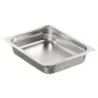 Walco Walco Idol Stainless Steel - Rectangle Food Pan L 12 3/4" W 10 1/2" H 2 1/2" - 4 Qt -