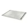 D.W.Haber Heater Stand Aluminum Plate w/Groove - L 20" W 14" H 3/4"