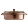 Creations Chafer Rectangular Antique Brushed Bronze L 16 1/2" W 10 3/4" H 6 1/2" - 4 Qt -