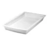 Hall Full Size Ceramic Food Pan L 20 3/4" W 12 3/4" H 2 1/2" - 6 1/4 Qt - Bright White