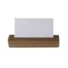 D.W.Haber Fusion Buffet Ash Grey Teak Card Holder L 4 1/2" W" 1 H 1"