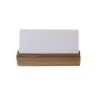 D.W.Haber Fusion Buffet Ash Grey Teak Card Holder L 3 1/2" W" 1 H 1"