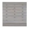 D.W.Haber Fusion Buffet Grey Wash Teak Square Tile Tray L W 14"