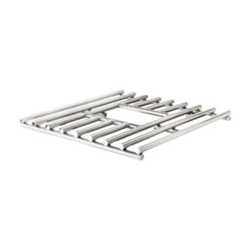 D.W.Haber Fusion Buffet Natural Teak Square Grill L W 11"