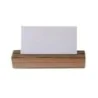 D.W.Haber Fusion Buffet Natural Teak Card Holder L 4 1/2" W" 1 H 1"
