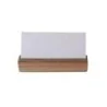 D.W.Haber Fusion Buffet Natural Teak Card Holder L 3 1/2" W" 1 H 1"