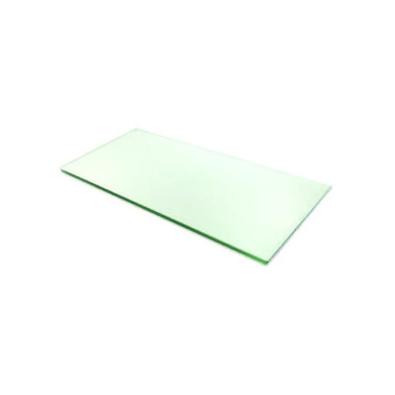 D.W.Haber Clear Glass Rectangle Tile L 24" W 11" H 3/8"