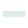 D.W.Haber Clear Glass Rectangle Tile L 24" W 7" H 3/8"