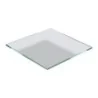 D.W.Haber Frosted Glass Square Tile L W 14" H 3/8"