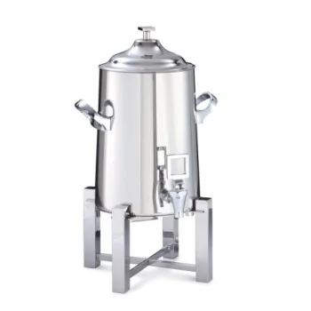 D.W.Haber Tower Stainless Steel Vacuum Insulated Coffee Urns L 17" W 16 1/2" H 31" - 5 Gal - 19 L -
