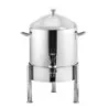 Worthy, Noble & Kent Coffee Urn Double Wall Straight Leg Base L 14" W 13" H 21 1/4" - 8 1/2 Qt -