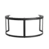 MyGlassStudio Nesting Display Risers L Mid Modern Black L 13" W 10 1/4" H 6 1/8"