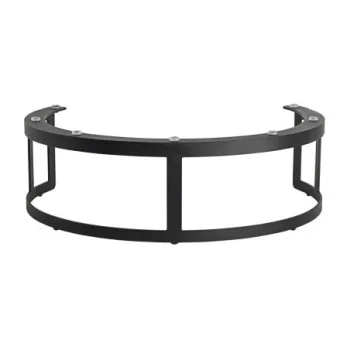 MyGlassStudio Nesting Display Risers L Mid Modern Black L 13" W 10 1/4" H 4 1/8"