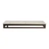 MyGlassStudio Rectangular Metal Stand L Mid Modern Bronze L 19 1/2" W 6 7/8" H 2 1/8"