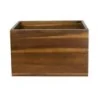 Creations Acacia Reversible Rectangular Gastronorm Platform L 12 3/4" W 10 1/2" H 8"