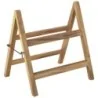 GenWare Display Stand Acacia Wood Natural L 15" W 11 1/2" H 15 3/4"