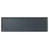 Creations Slate Gastronorm Rectangle Melamine Tray L 20 7/8" W 6 1/2" H 1"