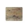Creations Driftwood Rectangle Melamine Platter L 12 3/4" W 10 1/2"