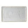 Creations Craft White Rectangle Melamine Platter L 21" W 12 3/4"