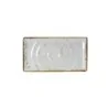 Creations Craft White Rectangle Melamine Platter L 12 3/4" W 7"