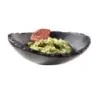 Kenny Mack Designs Resin Oval Bark Bowl - Espresso - L 13" W 10" H 4" - 1 1/2 qt -