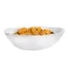 Kenny Mack Designs Resin Jagged Edge Bowl - Shell - D 10 1/2" H 4" - 2 qt -