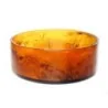 Kenny Mack Designs Resin Circle Bowl - Tortoise - D 10" H 4" - 3 1/2 qt -