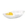 Kenny Mack Designs Resin Point Bowl - Shell - L 11" W 5 1/2" H 2 3/4" - 25 oz -