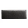 MyGlassStudio Footed Board Mid Modern Dark Grey / Cream L 19 3/4" W 7 1/8" H 7/8"