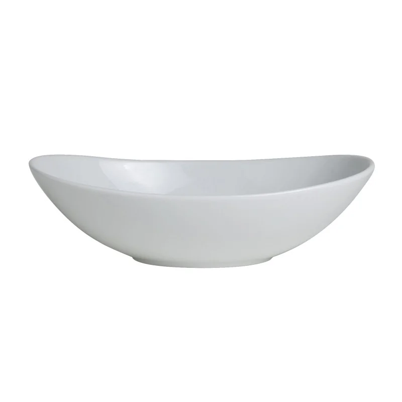 Varick DW Bistro Oval Bowl 6'' x 3 3/4'' x 1 3/4'' (7 Oz) Bistro - Pack of 12