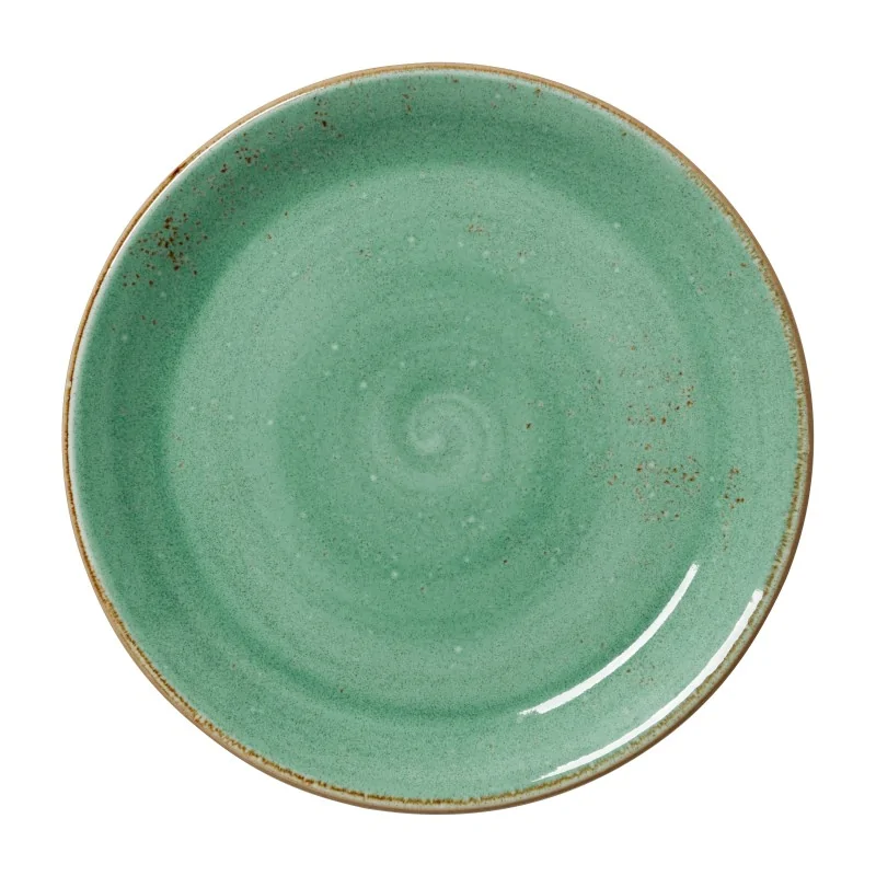 Steelite Performance Craft Aqua Plate Coupe 10'' Craft Aqua - Pack of 12 Steelite Performance Craft Aqua Plate Coupe 10'' Craft Aqua - Pack of 12