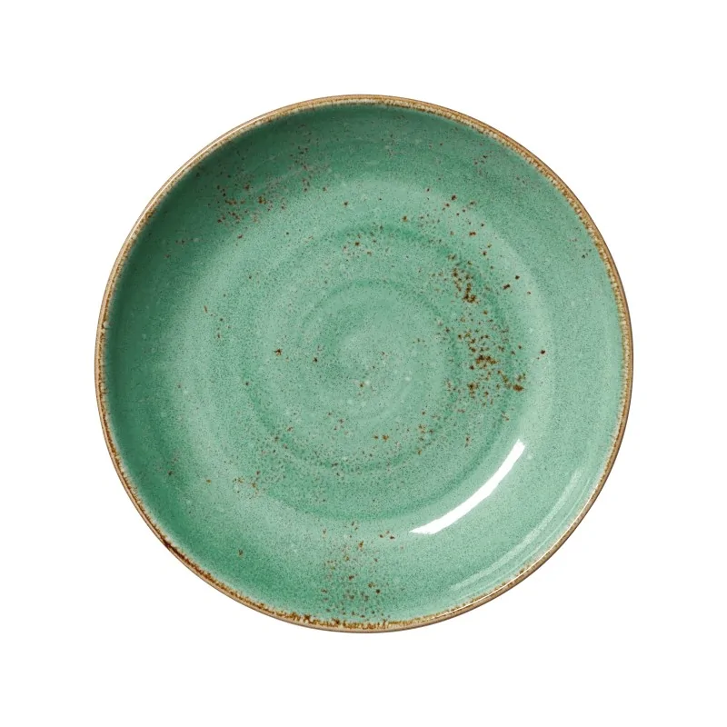 Steelite Performance Craft Aqua Bowl Coupe 8 1/2'' x 1 1/2'' (27 Oz) Craft Aqua - Pack of 12 Steelite Performance Craft Aqua Bowl Coupe 8 1/2'' x 1 1/2'' (27 Oz) Craft Aqua - Pack of 12