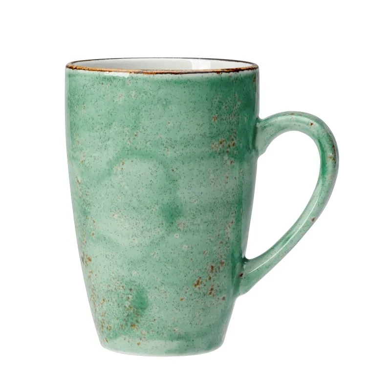 Steelite Performance Craft Aqua Quench Mug 4 1/4'' x 4 3/8'' (10 Oz) Craft Aqua - Pack of 12 Steelite Performance Craft Aqua Quench Mug 4 1/4'' x 4 3/8'' (10 Oz) Craft Aqua - Pack of 12