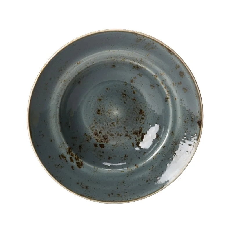 Steelite Performance Craft Blue Nouveau Bowl 10 5/8'' (12 Oz) Craft Blue - Pack of 6 Steelite Performance Craft Blue Nouveau Bowl 10 5/8'' (12 Oz) Craft Blue - Pack of 6