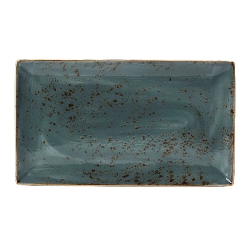 Steelite Performance Craft Blue Tray Rectangle 13'' x 7 1/2'' Craft Blue - Pack of 6 Steelite Performance Craft Blue Tray Rectangle 13'' x 7 1/2'' Craft Blue - Pack of 6