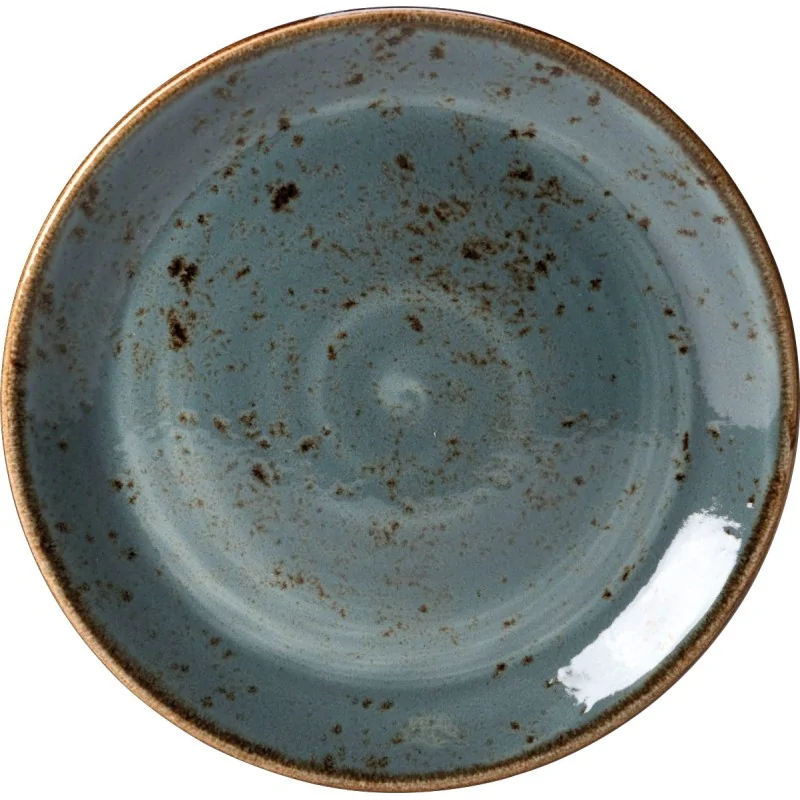 Steelite Performance Craft Blue Plate Coupe 11 3/4'' Craft Blue - Pack of 12 Steelite Performance Craft Blue Plate Coupe 11 3/4'' Craft Blue - Pack of 12