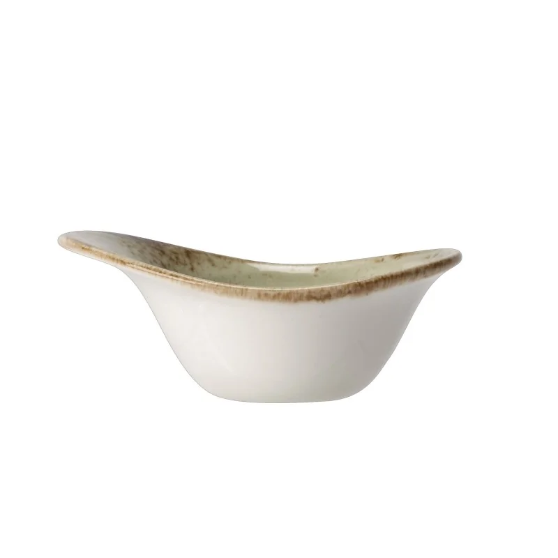 Steelite Performance Craft Green Bowl 5'' x 3 3/4'' x 2 1/8'' (4 Oz) Craft Green - Pack of 12 Steelite Performance Craft Green Bowl 5'' x 3 3/4'' x 2 1/8'' (4 Oz) Craft Green - Pack of 12