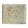 Steelite Performance Craft Green Tray Rectangle 13 1/2'' x 10 5/8'' Craft Green - Pack of 6