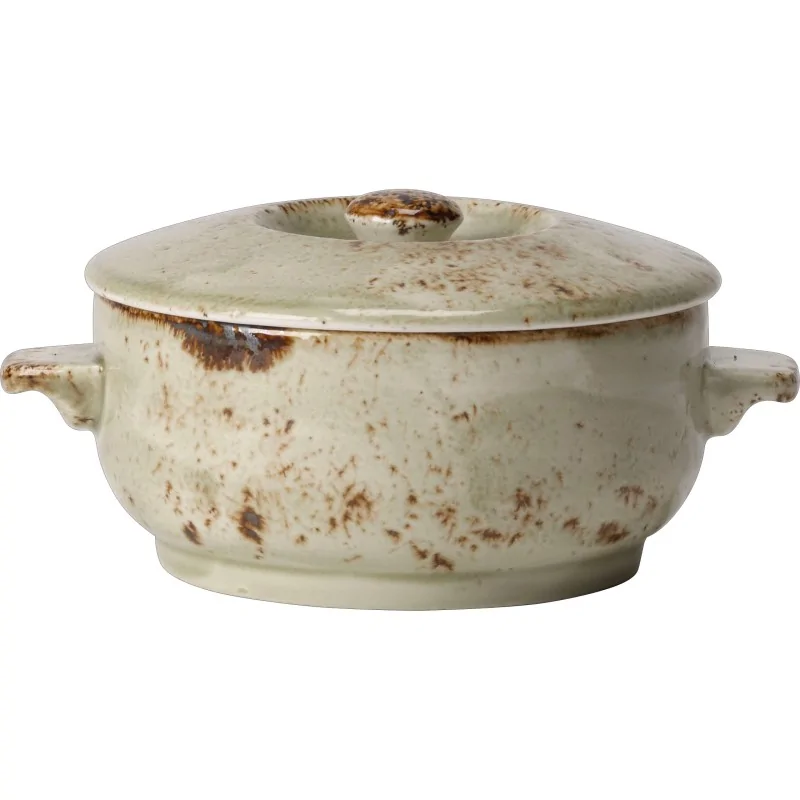 Steelite Performance Craft Green Soup Bowl Base 6 1/2'' x 4 7/8'' x 2 1/4'' (15 Oz) Craft Green - Pack of 6 Steelite Performance Craft Green Soup Bowl Base 6 1/2'' x 4 7/8'' x 2 1/4'' (15 Oz) Craft Green - Pack of 6