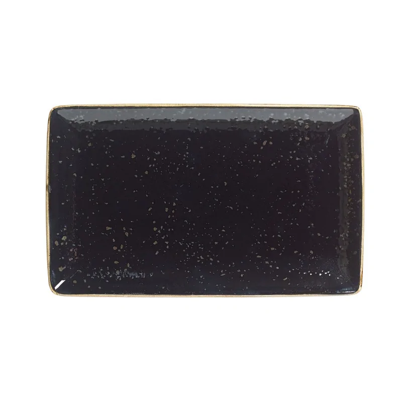 Steelite Performance Craft Licorice Tray Rectangle 10 5/8'' x 6 1/2'' Craft Licorice - Pack of 6 Steelite Performance Craft Licorice Tray Rectangle 10 5/8'' x 6 1/2'' Craft Licorice - Pack of 6