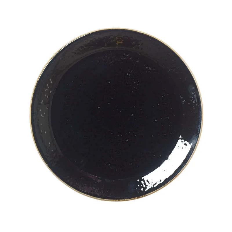 Steelite Performance Craft Licorice Plate Coupe 10'' Craft Licorice - Pack of 24 Steelite Performance Craft Licorice Plate Coupe 10'' Craft Licorice - Pack of 24