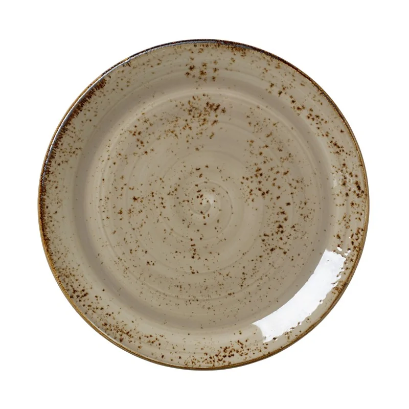 Steelite Performance Craft Porcini Plate Coupe 10'' Craft Porcini - Pack of 24 Steelite Performance Craft Porcini Plate Coupe 10'' Craft Porcini - Pack of 24
