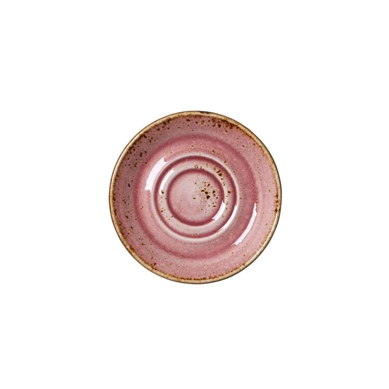 Steelite Performance Craft Raspberry Saucer Double Well 5 3/4'' Craft Raspberry - Pack of 12 Steelite Performance Craft Raspberry Saucer Double Well 5 3/4'' Craft Raspberry - Pack of 12