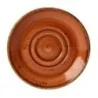 Steelite Performance Craft Terracott Saucer Double Well 5 3/4'' Craft Terracott - Pack of 36