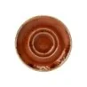 Steelite Performance Craft Terracott Saucer Double Well 4 5/8'' Craft Terracott - Pack of 36