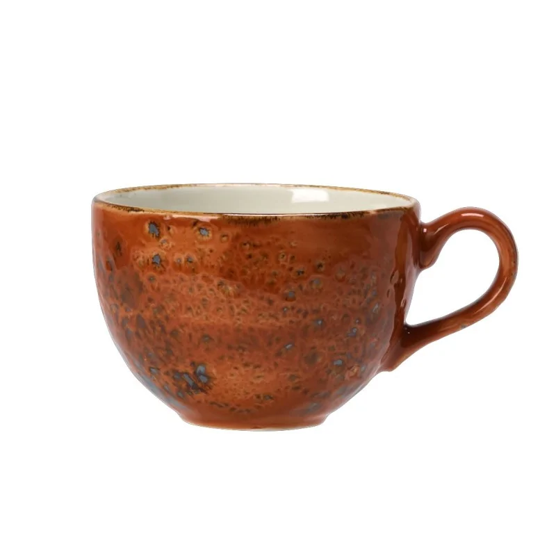 Steelite Performance Craft Terracott Low Cup 3 1/2'' x 1 3/4'' (3 Oz) Craft Terracott - Pack of 36 Steelite Performance Craft Terracott Low Cup 3 1/2'' x 1 3/4'' (3 Oz) Craft Terracott - Pack of 36