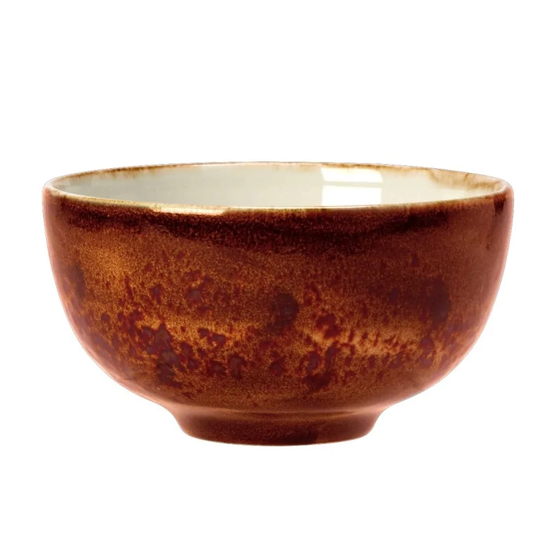 Steelite Performance Craft Terracott Mandarin Bowl 5'' (16 Oz) Craft Terracotta - Pack of 12 Steelite Performance Craft Terracott Mandarin Bowl 5'' (16 Oz) Craft Terracotta - Pack of 12