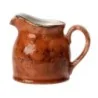 Steelite Performance Craft Terracott Jug Club 5 1/2'' x 4'' x 3 1/4'' (5 Oz) Craft Terracotta - Pack of 12
